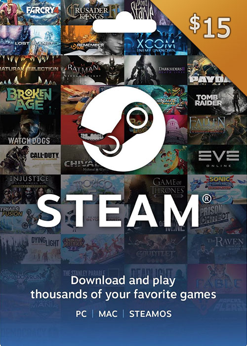 Supercdk.com, Steam Gift Card 15 USD Steam Gift Card 15 USD