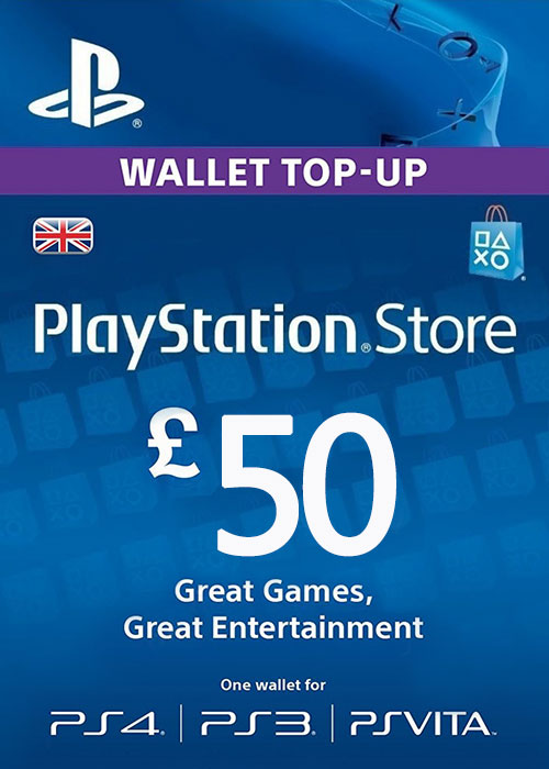 Supercdk.com, Play Station Network 50 GBP UK Play Station Network 50 GBP UK