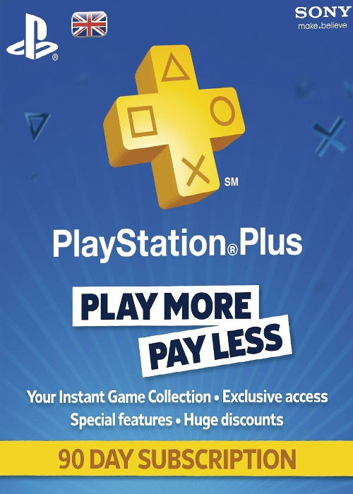 Supercdk.com, Playstation Plus 90 Days UK Playstation Plus 90 Days UK