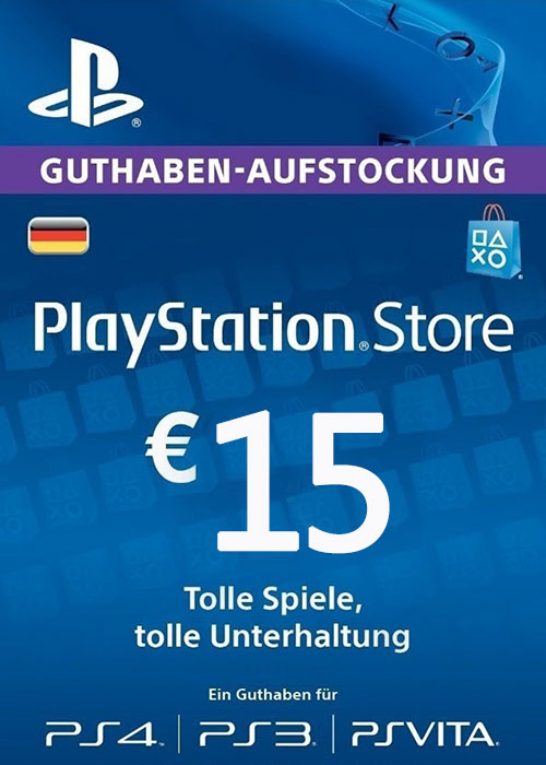 Supercdk.com, Play Station Network 15 EUR DE Play Station Network 15 EUR DE