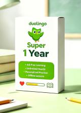 supercdk.com, Super Duolingo 1 Year Subscription