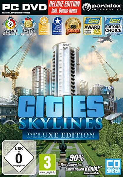 Cities Skylines Deluxe Edition STEAM CD-KEY GLOBAL
