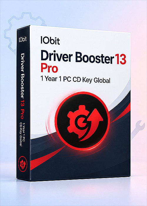 supercdk, IObit Driver Booster 13 Pro 1 Year 1 PC CD Key Global