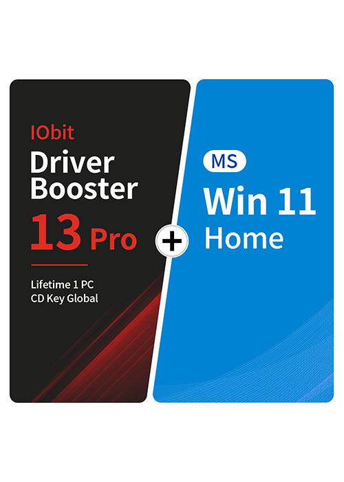 IObit Driver Booster 13 Pro Lifetime 1 PC CD Key Global+MS Win 11 Home Pack
