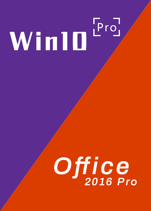 Official MS Win10 PRO + Office2016 Professional Plus Keys Pack