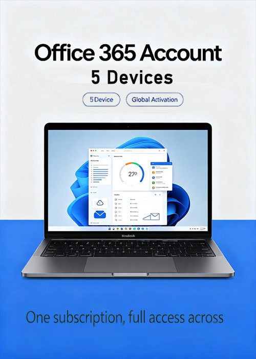 supercdk, MS Office 365 Account Global 5 Devices