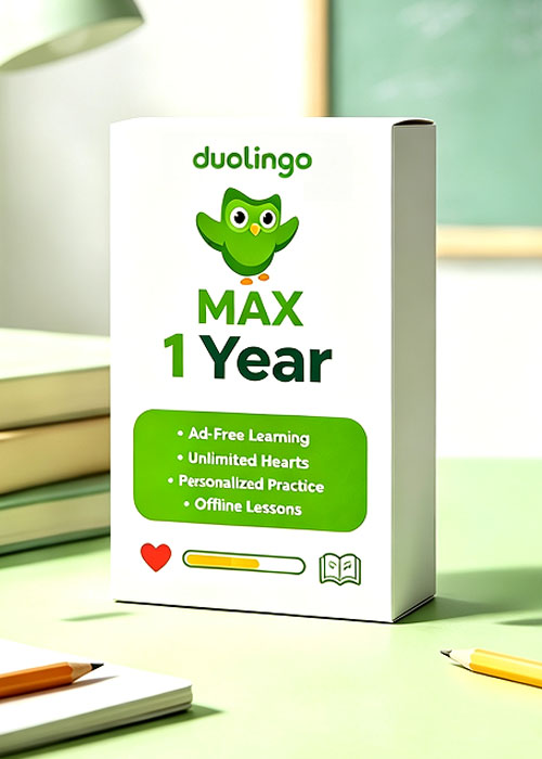 supercdk, Super Duolingo MAX 1 Year Subscription