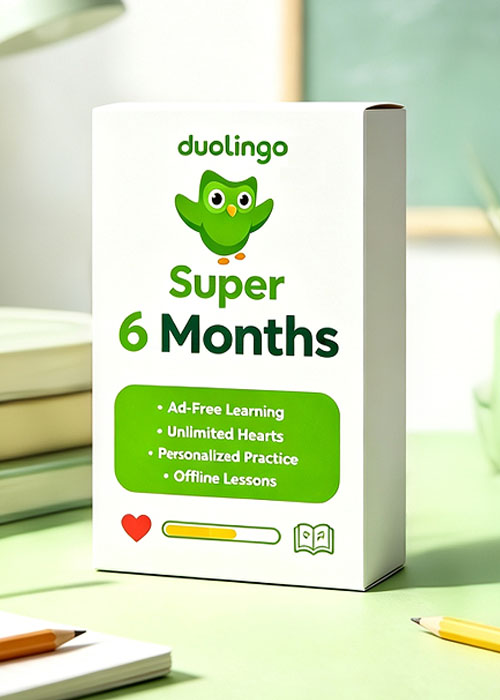 supercdk, Super Duolingo 6 Months Subscription
